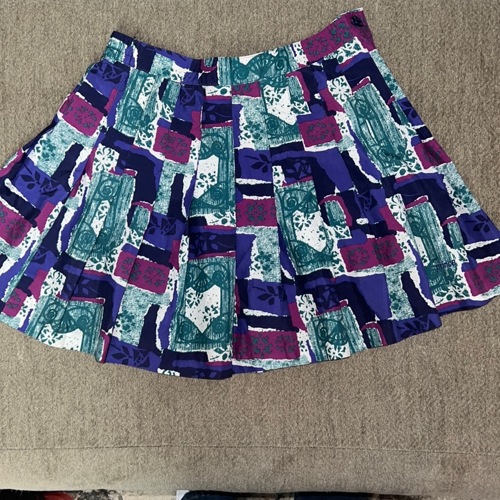 Vintage Prince Sportswear Tennis Mini Skirt